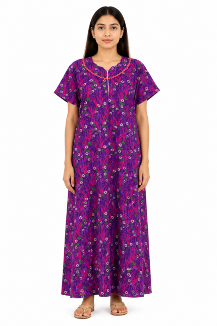 Floral Printed Nightwear