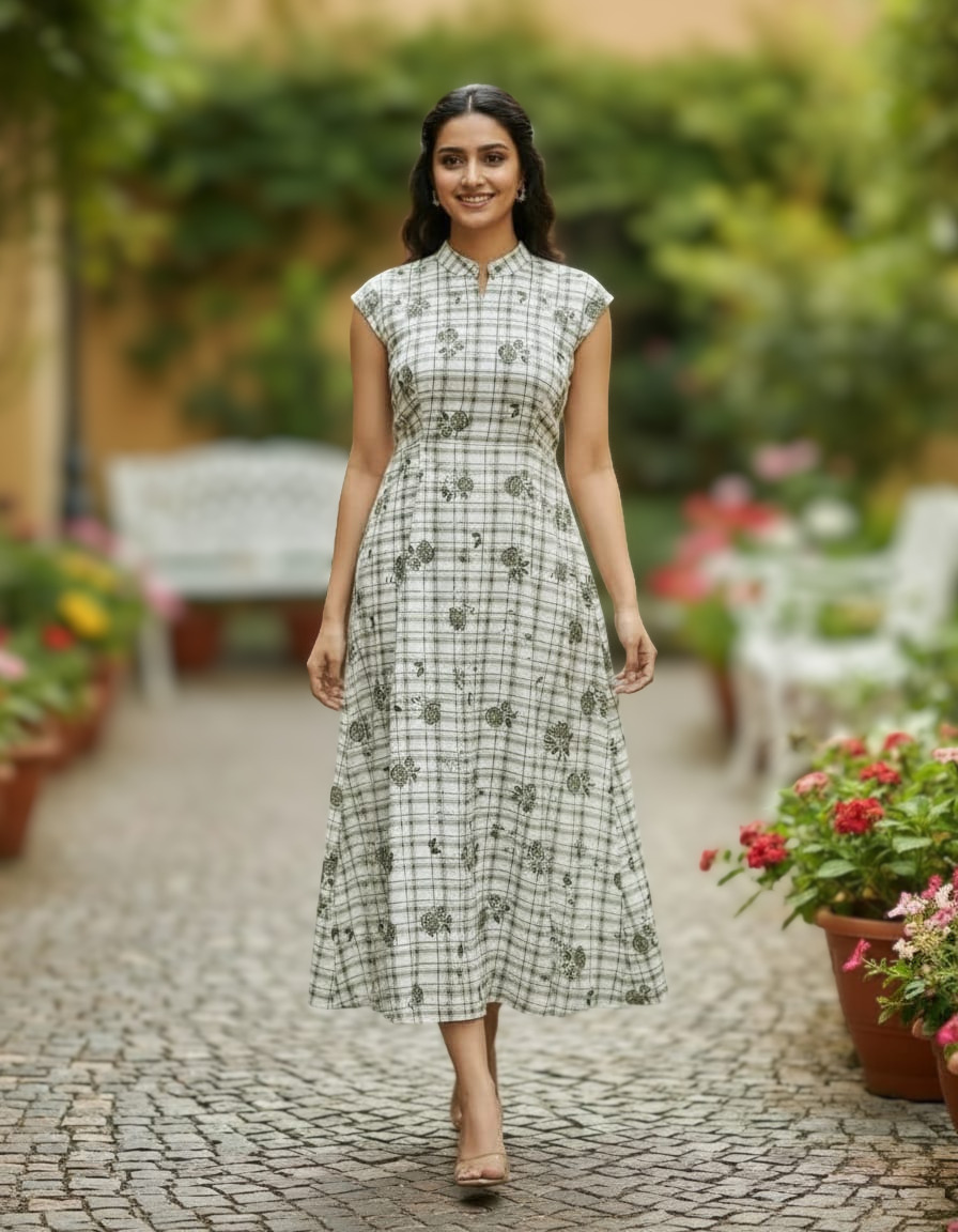 2 Polly Cotton A - Line Dresses - Image 1