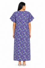Printed  Cotton Nighty - Image 3